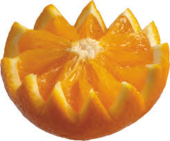 orange en dents de loup