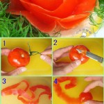 Tomate en rose